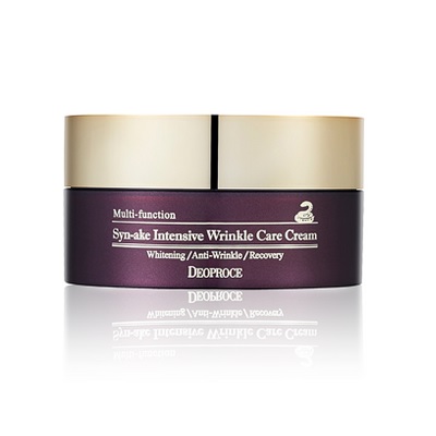 Крем для лица со змеиным ядом Deoproce Syn-Ake Intensive Wrinkle Care Cream