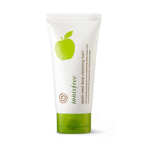 Глубоко очищающая пенка с яблочным соком Innisfree Apple Juicy Deep Cleansing Foam