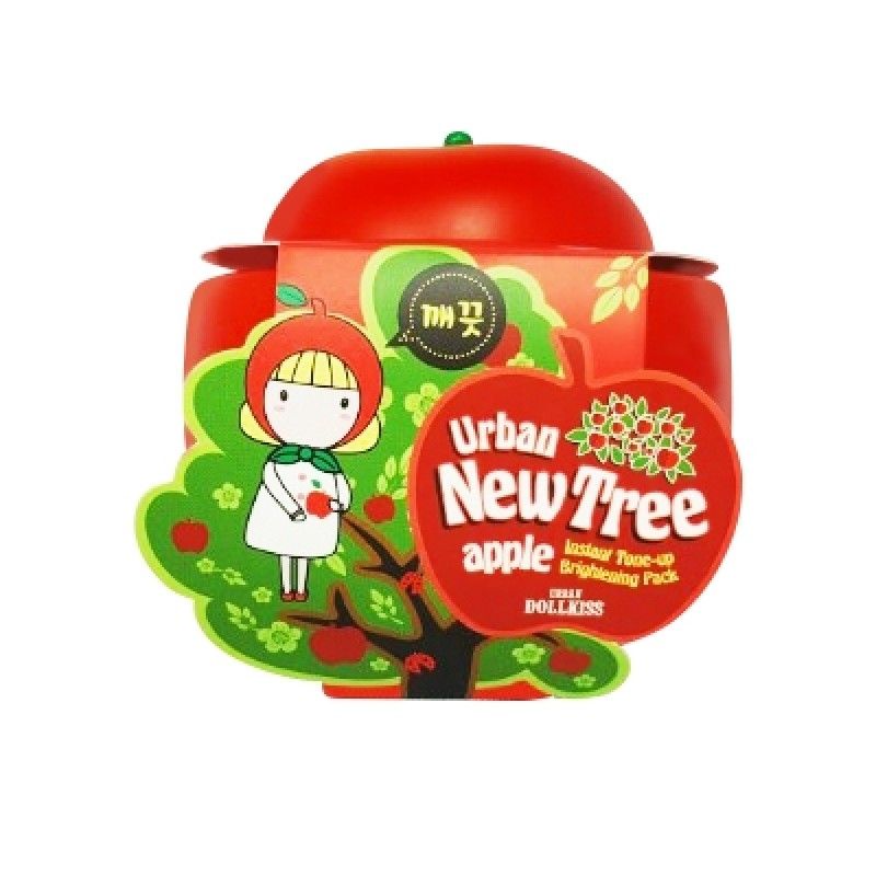 Маска для лица от расширенных пор Baviphat Urban Dollkiss New Tree Strawberry All-in-one Pore Pack