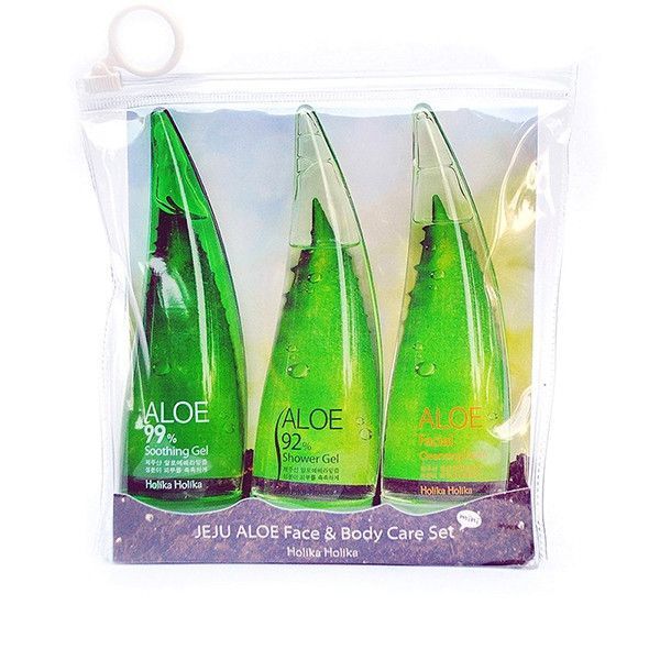 Набор с алоэ Holika Holika Jeju Aloe Face & Body Care Set