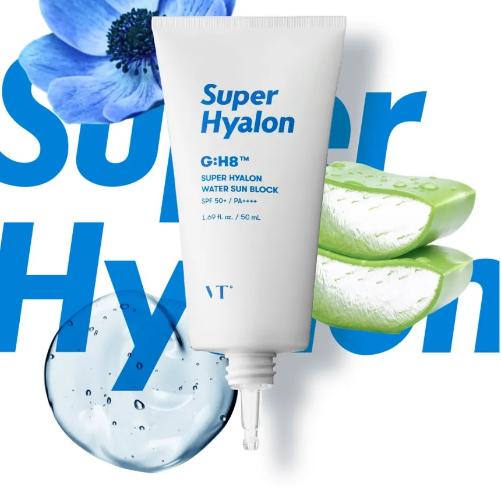 Легкий солнцезащитный крем VT Cosmetics Super Hyaluron Sun Block