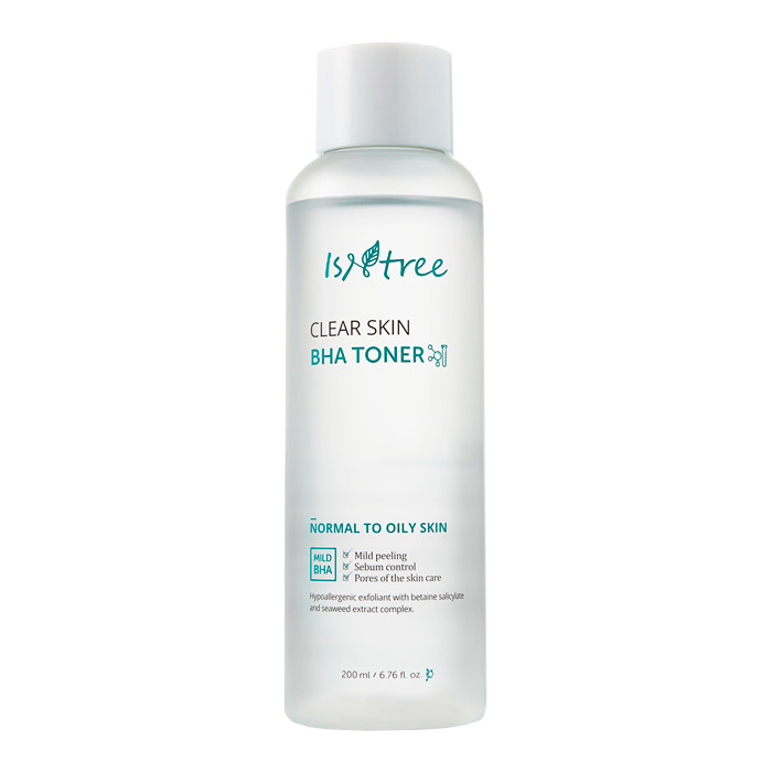 Очищающий тонер с BHA-кислотой IsNtree Clear Skin BHA Toner