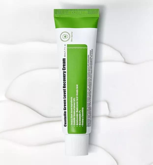 Успокаивающий крем для лица с центеллой PURITO Centella Green Level Recovery Cream