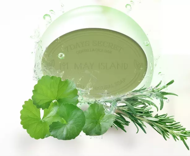 Мыло для проблемной кожи May Island 7 Days Secret Centella Cica Pore Cleansing Bar